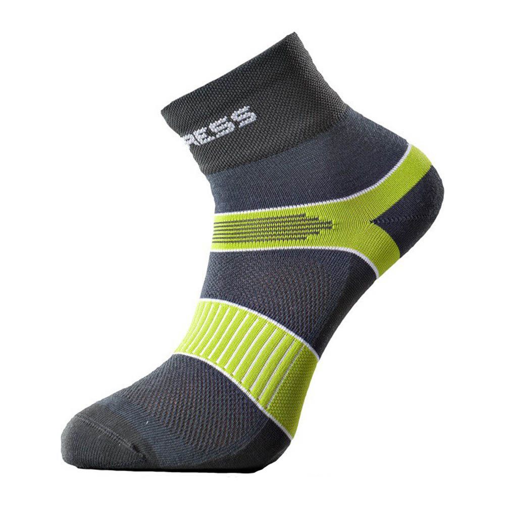 Progress Cycling cyklistické ponožky šedá/zelená