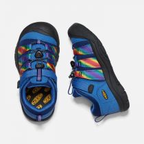 KEEN Newport H2SHO Multi/Bright Cobalt Dětský sandál/tenisky