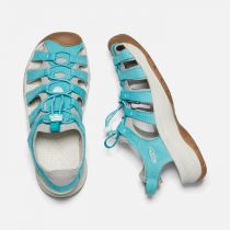 KEEN Astoria West Leather Sandal Porcelain/Blue Glass
