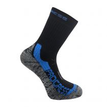 Progress X-TREME černá/modrá zimní turistické ponožky s Merinem  | 35-38, 43-47